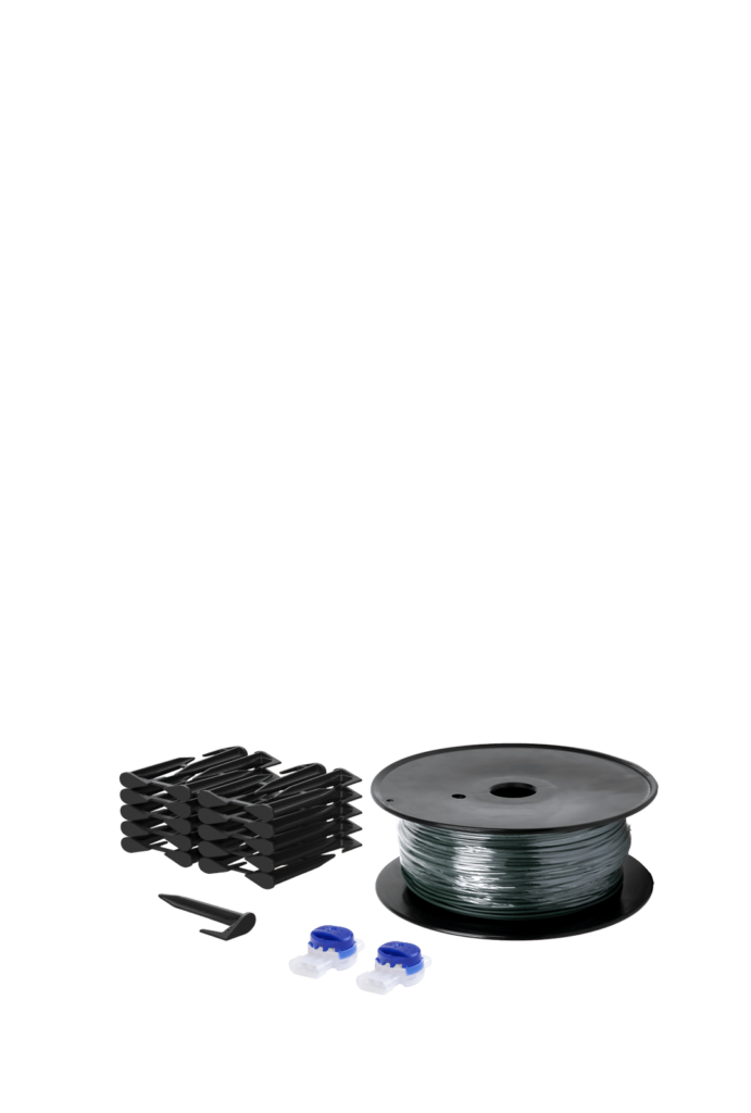 Installations Kit:180m begränsningskabel , 250 märlor, 2 kopplingar
