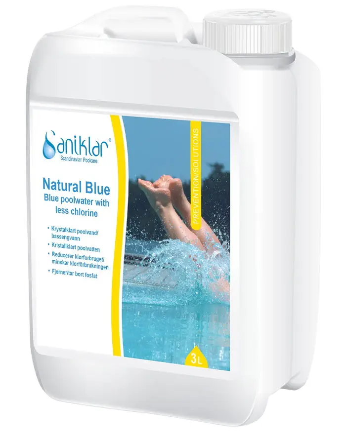Saniklar Natural Blue 3 l fosfatborttagare för pool