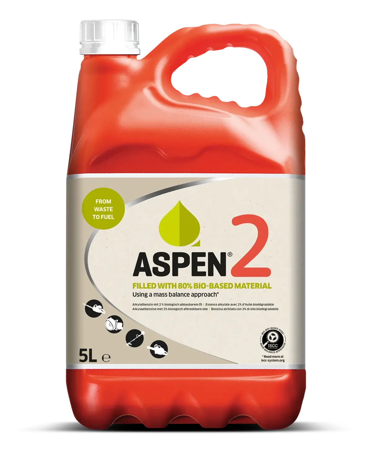 Aspen 2 alkylatbensin för tvåtaktsmotorer