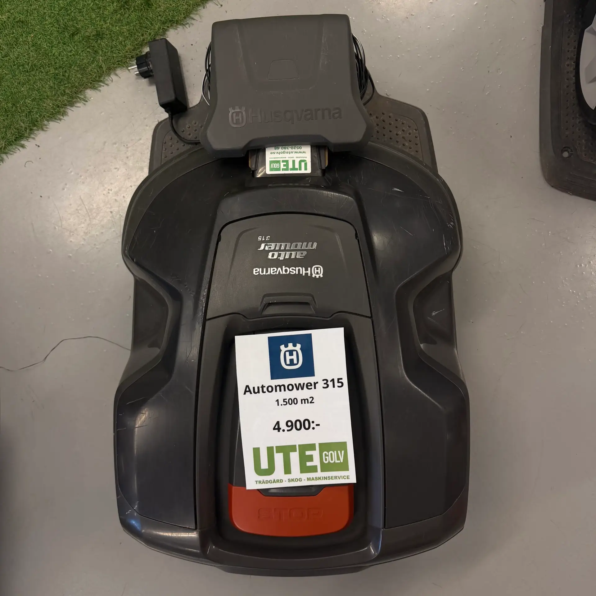Begagnad Husqvarna Automower 315 robotgräsklippare för upp till 1500 m²