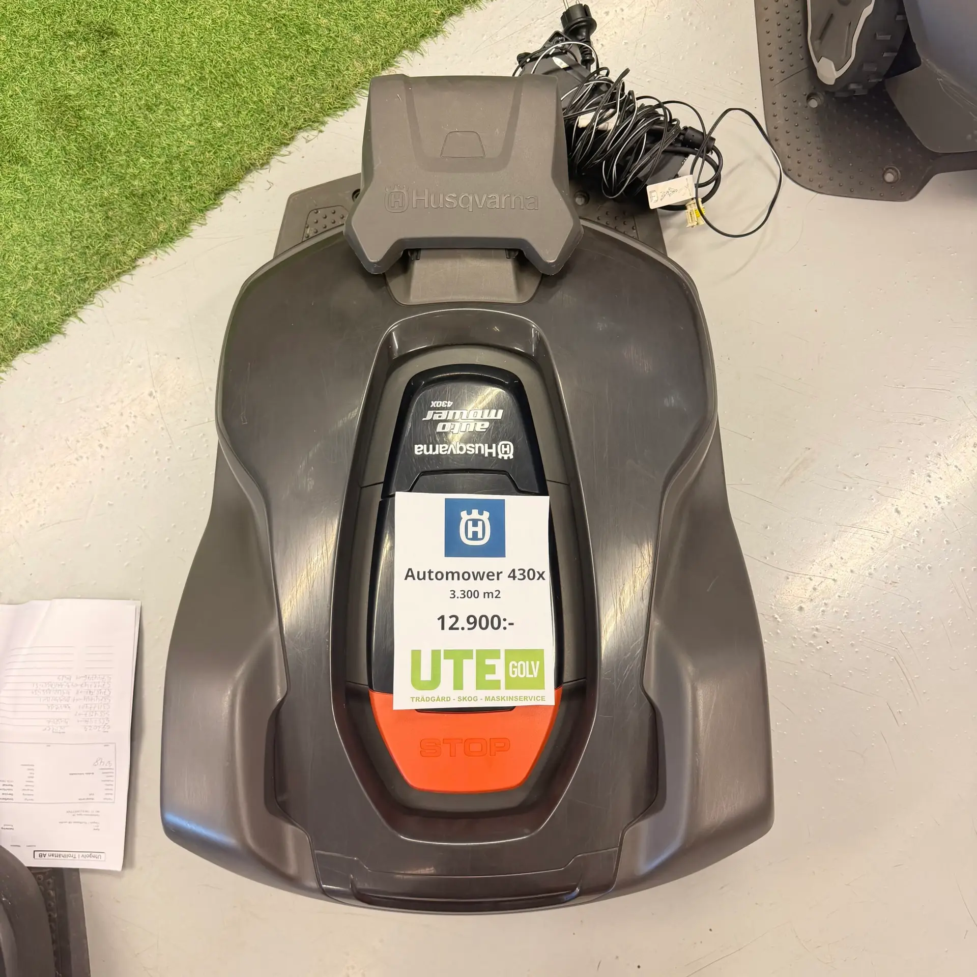 Begagnad Husqvarna Automower 430X robotgräsklippare för 3200 m²