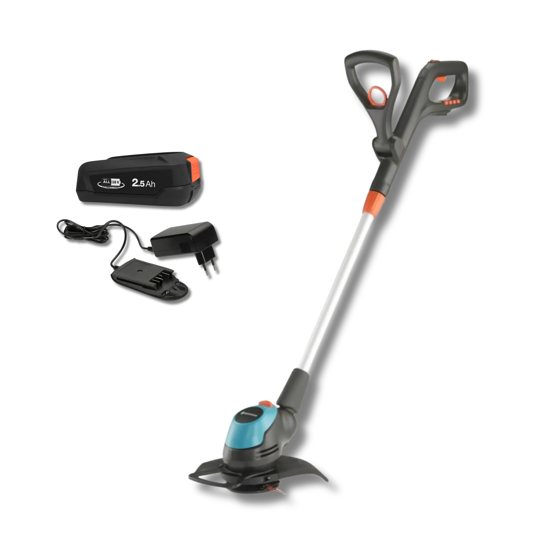 GARDENA EasyCut 23/18V grästrimmer med batteri och laddare